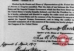 Standbild amerikanische Truppen United States USA, 1917, aus Sekunde 28 historischem Filmmaterial Videoclip 65675068364