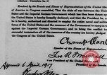 Standbild amerikanische Truppen United States USA, 1917, aus Sekunde 29 historischem Filmmaterial Videoclip 65675068364