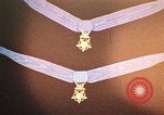 Image of Medal of Honor close up of medals Washington DC USA, 1974, second 1 stock footage video 65675068378