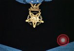 Image of Medal of Honor close up of medals Washington DC USA, 1974, second 17 stock footage video 65675068378