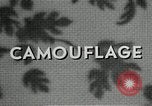 Image of flat net camouflage techniques World War 2 United States USA, 1942, second 15 stock footage video 65675068404