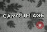 Image of flat net camouflage techniques World War 2 United States USA, 1942, second 18 stock footage video 65675068404