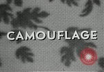 Image of flat net camouflage techniques World War 2 United States USA, 1942, second 19 stock footage video 65675068404