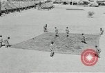 Image of folding a camouflage flat net United States USA, 1942, second 7 stock footage video 65675068405