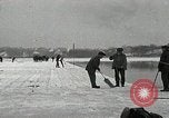 Image of Cutting ice blocks from a frozen lake United States USA, 1916, second 3 stock footage video 65675068419