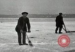 Image of Cutting ice blocks from a frozen lake United States USA, 1916, second 12 stock footage video 65675068419