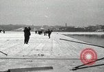 Image of Cutting ice blocks from a frozen lake United States USA, 1916, second 17 stock footage video 65675068419