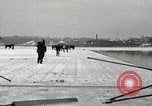 Image of Cutting ice blocks from a frozen lake United States USA, 1916, second 19 stock footage video 65675068419