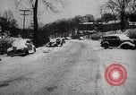 Image tempête d'hiver United States USA, 1947, de la seconde 12 séquences d'archives historiques vidéo 65675068439