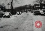 Image tempête d'hiver United States USA, 1947, de la seconde 13 séquences d'archives historiques vidéo 65675068439