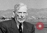 Image of Army officers fly in the Wright Flyer airplane with Orville Wright United States USA, 1953, second 1 stock footage video 65675068446