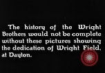 Image of Wright brothers United States USA, 1943, second 39 stock footage video 65675068450