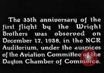 Image of Wright brothers United States USA, 1938, second 21 stock footage video 65675068452