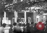 Image of Visitors at Edison Institute, Ford Museum, and Greenfield Village Dearborn Michigan USA, 1948, second 10 stock footage video 65675068468
