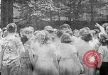 Image of Visitors at Edison Institute, Ford Museum, and Greenfield Village Dearborn Michigan USA, 1948, second 30 stock footage video 65675068468