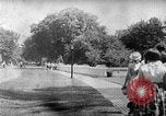 Image of Visitors at Edison Institute, Ford Museum, and Greenfield Village Dearborn Michigan USA, 1948, second 42 stock footage video 65675068468
