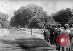 Image of Visitors at Edison Institute, Ford Museum, and Greenfield Village Dearborn Michigan USA, 1948, second 53 stock footage video 65675068468