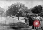 Image of Visitors at Edison Institute, Ford Museum, and Greenfield Village Dearborn Michigan USA, 1948, second 54 stock footage video 65675068468