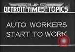 Immagine di Ford auto factory Dearborn Michigan USA, 1931, secondo 4 filmato di repertorio 65675068470