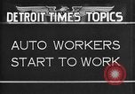 Immagine di Ford auto factory Dearborn Michigan USA, 1931, secondo 7 filmato di repertorio 65675068470