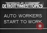 Immagine di Ford auto factory Dearborn Michigan USA, 1931, secondo 8 filmato di repertorio 65675068470