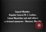 Image of 42nd Infantry Division on maneuvers in France France, 1918, second 50 stock footage video 65675068473