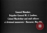 Image of 42nd Infantry Division on maneuvers in France France, 1918, second 51 stock footage video 65675068473