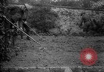 Standbild Truppen von 168 Infanterie Regiment (AEF) Pflanze Gemüse Badonviller Frankreich, 1918, aus Sekunde 14 historischem Filmmaterial Videoclip 65675068476