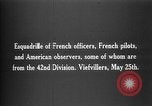 Immagine di Escadrille francese con osservatori degli Stati Uniti Viefvillers Francia, 1918, secondo 13 filmato di repertorio 65675068478