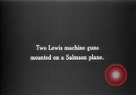 Standbild Salmson französische Aufklärer Viefvillers Frankreich, 1918, aus Sekunde 29 historischem Filmmaterial Videoclip 65675068479
