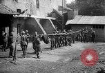Image of Soldiers of 151st Field Artillery Regiment pitch quoits Neuf Maison France, 1918, second 21 stock footage video 65675068481