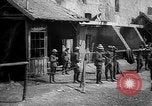 Image of Soldiers of 151st Field Artillery Regiment pitch quoits Neuf Maison France, 1918, second 26 stock footage video 65675068481