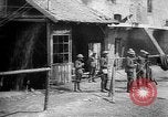 Image of Soldiers of 151st Field Artillery Regiment pitch quoits Neuf Maison France, 1918, second 28 stock footage video 65675068481
