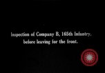Image of Administrative activities of 165th Infantry Regiment  France, 1918, second 1 stock footage video 65675068483