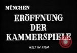 Image of Munich Kammerspiele Munich Germany, 1945, second 4 stock footage video 65675068491