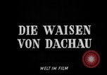 Image of Orphanage Dachau Germany, 1945, second 4 stock footage video 65675068495