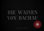 Image of Orphanage Dachau Germany, 1945, second 7 stock footage video 65675068495