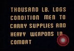 Image Ranger combat training Hawaii USA, 1942, de la seconde 9 séquences d'archives historiques vidéo 65675068516