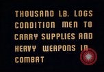 Image Ranger combat training Hawaii USA, 1942, de la seconde 10 séquences d'archives historiques vidéo 65675068516