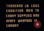 Image Ranger combat training Hawaii USA, 1942, de la seconde 11 séquences d'archives historiques vidéo 65675068516