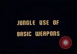 Image Ranger combat training Hawaii USA, 1942, de la seconde 4 séquences d'archives historiques vidéo 65675068522