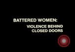 Image of battered women United States USA, 1977, second 31 stock footage video 65675068525