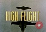 Image of Lockheed F-104 aircraft United States USA, 1950, second 13 stock footage video 65675068532