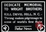 Image of Wright brothers United States USA, 1927, second 4 stock footage video 65675068541