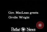 Image of Wright brothers United States USA, 1927, second 18 stock footage video 65675068541