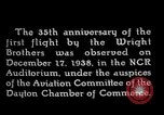 Image of Wright brothers United States USA, 1938, second 3 stock footage video 65675068542