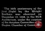 Image of Wright brothers United States USA, 1938, second 6 stock footage video 65675068542