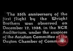 Image of Wright brothers United States USA, 1938, second 7 stock footage video 65675068542