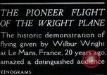 Image of Wilbur Wright Le Mans France, 1908, second 6 stock footage video 65675068543