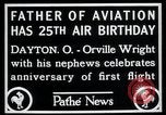Image of Orville Wright Dayton Ohio USA, 1928, second 4 stock footage video 65675068548